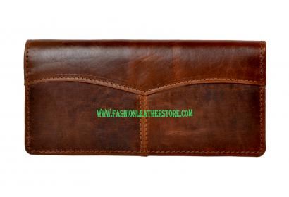 Credit Card Wallet for Men Best Hunter Leather Coin Purse Bifold Wallet